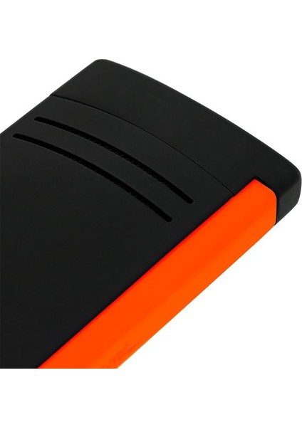 Maxijet Lacquered Neon Turuncu-Siyah Puro Çakmağı 20169