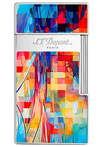 Biggy Lacquered Graff'ty Çok Renkli Puro Çakmağı 25024