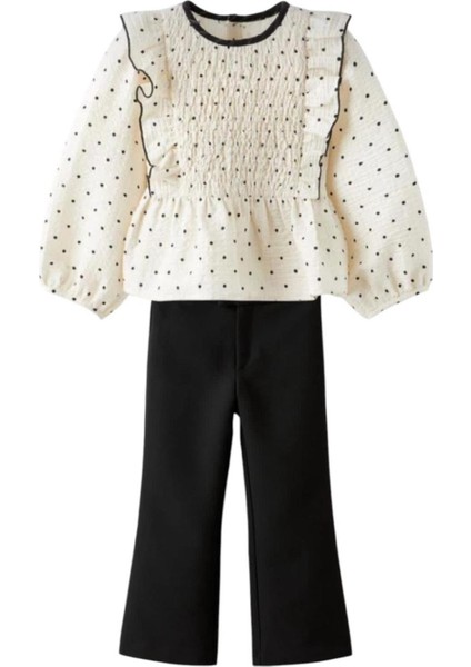 2-10 Yaş Puanlı Gömlekli Pantolonlu Takım