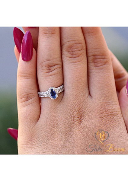 Safir Beyaz Taşlı Markiz Kadın Yüzük, Mekik Kadın Yüzüğü, fiyatları