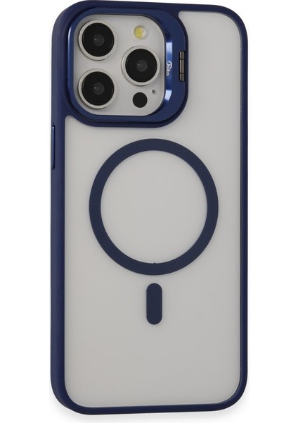 Apple iPhone 15 Pro Uyumlu Roblox Lens Magsafe Standlı Kılıf Kapak