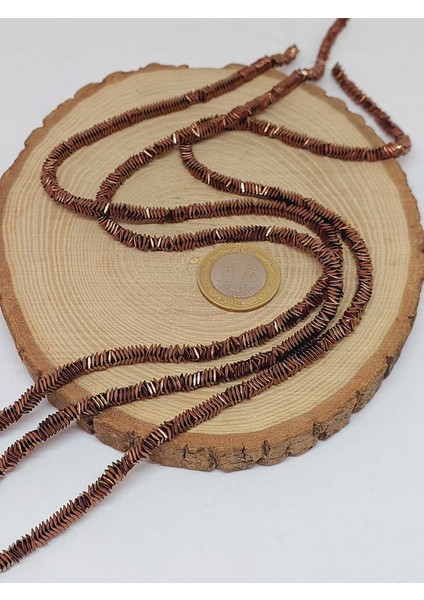 Hematit Taşı Kare Şekilli 1*4mm Dizi (56056) indirimleri