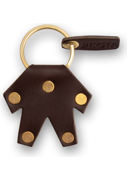 Halka Adam Deri Anahtarlık 25AN26