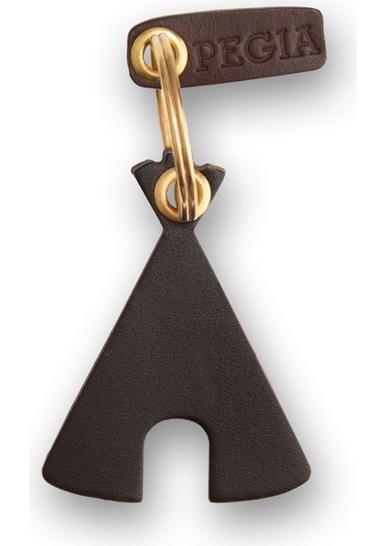 Kızıldereli Çadırı Deri Anahtarlık 25AN24