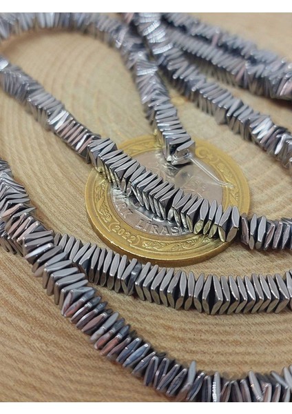 Hematit Taşı Kare Şekilli 1*4mm Dizi (56050) fiyatları