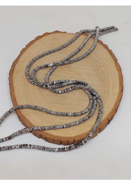 Hematit Taşı Kare Şekilli 1*4mm Dizi (56050) modelleri