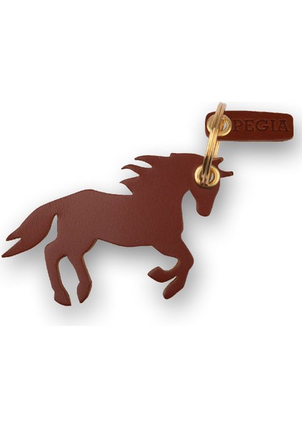 At 2 Deri Anahtarlık 25AN06