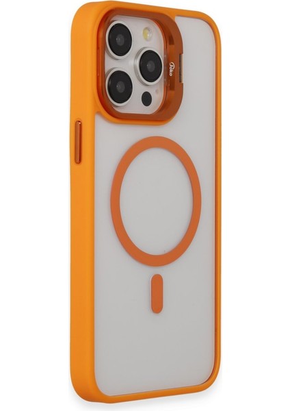 Apple iPhone 14 Pro Uyumlu Roblox Lens Magsafe Standlı Kılıf Kapak