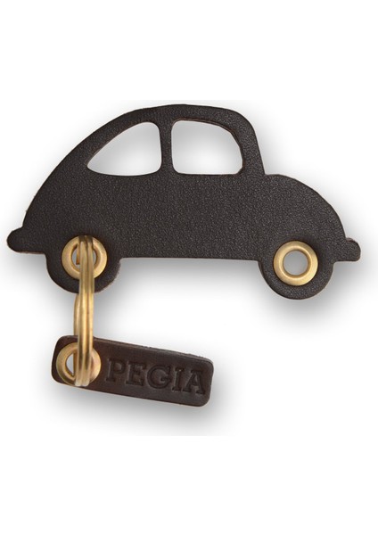 Vosvos Araba Deri Anahtarlık 25AN33