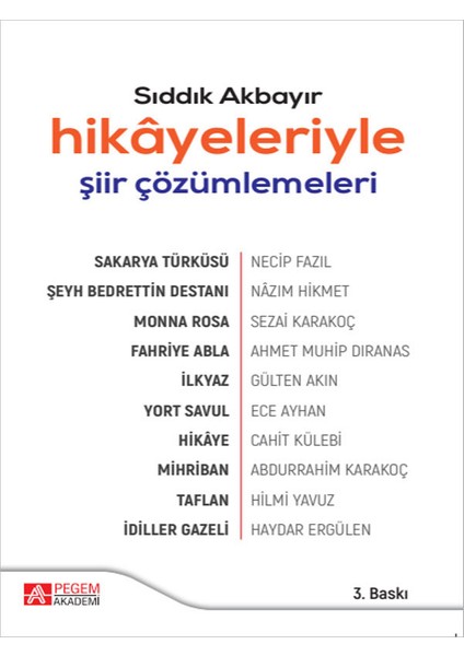 Hikâyeleriyle Şiir Çözümlemeleri