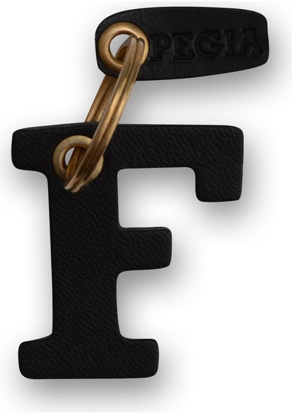 Harf F Deri Anahtarlık 25AN86