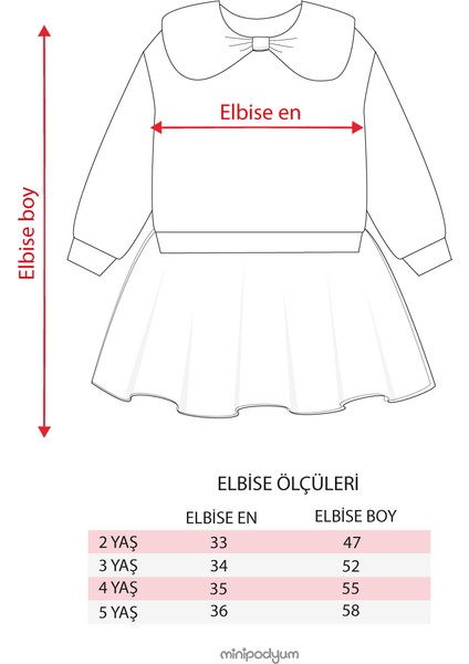 Kız Çocuk Puanlı Müslin Garnili Uzun Kollu Mevsimlik Elbise indirimleri