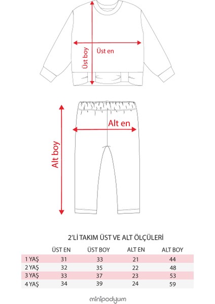 Kız Çocuk Baskılı Fiyonk Detaylı Taytlı Ikili Takım indirimleri
