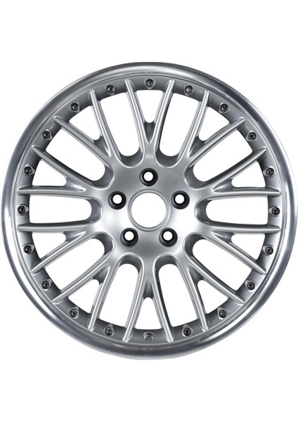 -E441-16 8.0X18-5X112 ET45 66.45 Silver Lip Polished Jant (4 Adet)
