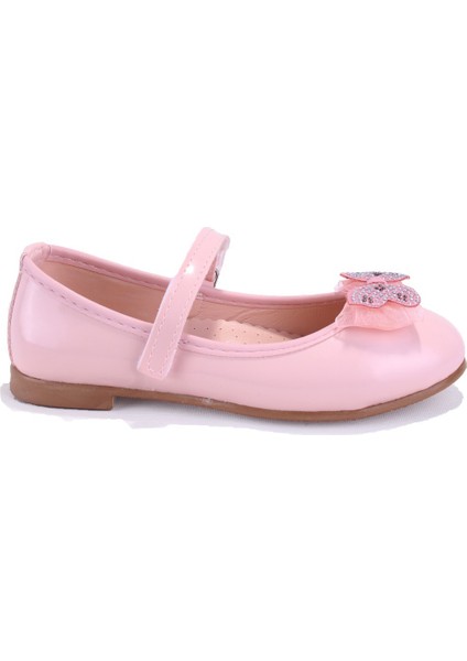 DJA76-HY10002 Pudra Rugan Kız Çocuk Babet Ayakkabı fiyatları