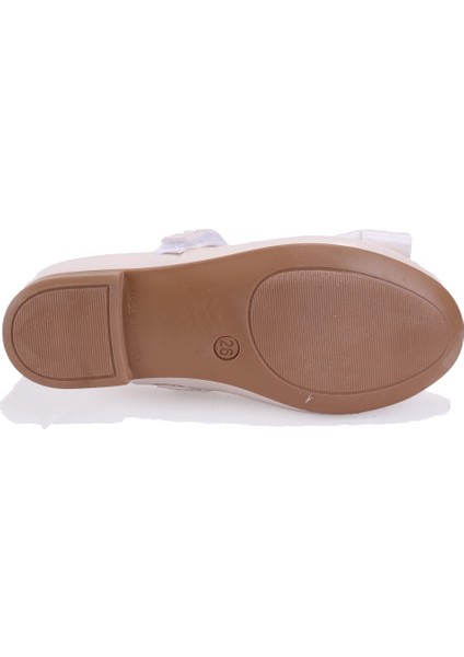 DJA76-HY10002 Sedef Rugan Ortopedik Kız Çocuk Babet Ayakkabı fırsatları