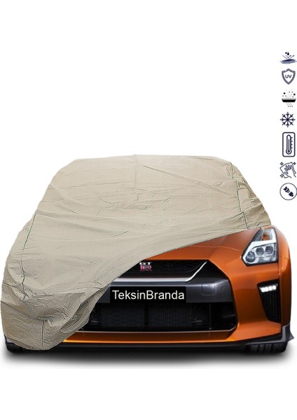 Nissan Gt-R Araba Brandası Su Geçirmez Branda Miflonlu Premıum Oto Branda