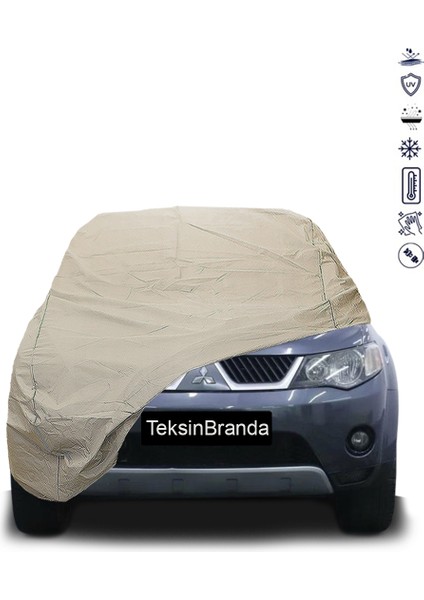 Mitsubishi Outlander 2 (2005 - 2012) Araba Brandası Su Geçirmez Branda Miflonlu Premıum Oto Branda
