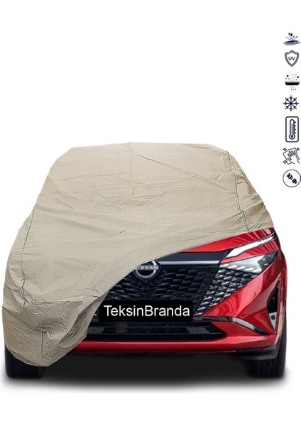 Nissan Qashqai 3 J12 (2021 - ) Araba Brandası Su Geçirmez Branda Miflonlu Premıum Oto Branda