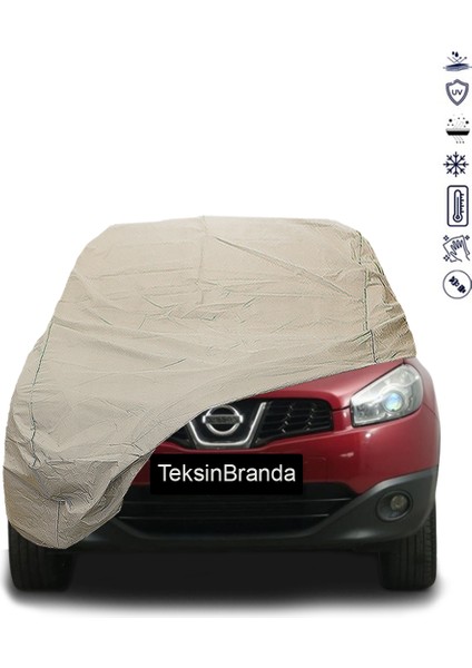 Nissan Qashqai 1 (2007 - 2014) Araba Brandası Su Geçirmez Branda Miflonlu Premıum Oto Branda