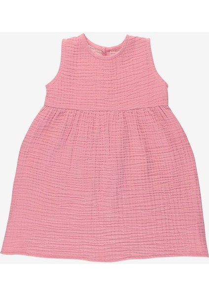 Cocoon Çocuk Elbise Mercan / Pembe