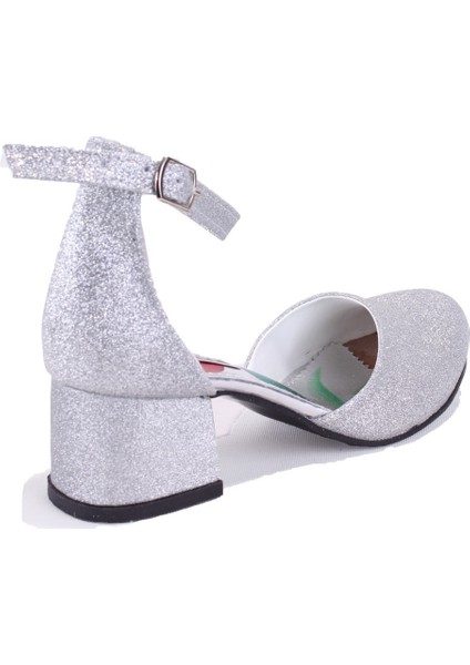 DJA76-YB101KY Gümüş Kız Çocuk Abiye Ayakkabı fırsatları