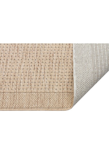 Bohemia BH005 Açık Kahve Hav Toz Vermez Salon Mutfak Koridor Oturma Odası Yolluk Dokuma Kilim
