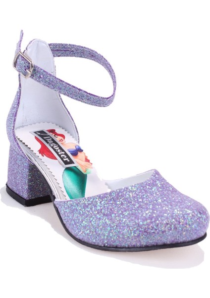 DJA76-YB101KY Lila Kız Çocuk Abiye Ayakkabı