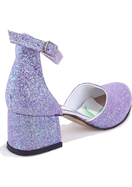DJA76-YB101KY Lila Kız Çocuk Abiye Ayakkabı fırsatları
