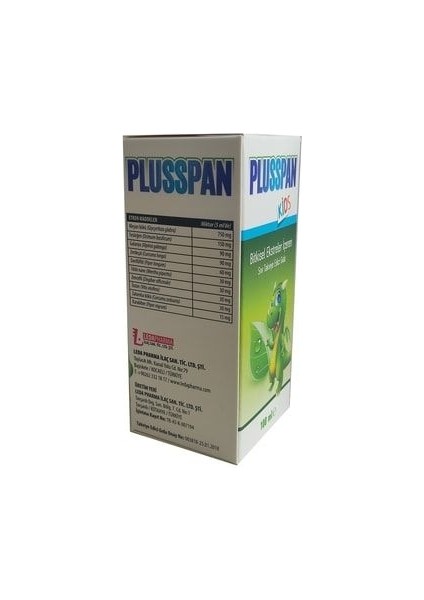 Plusspan Kıds 100 ml Şurup
