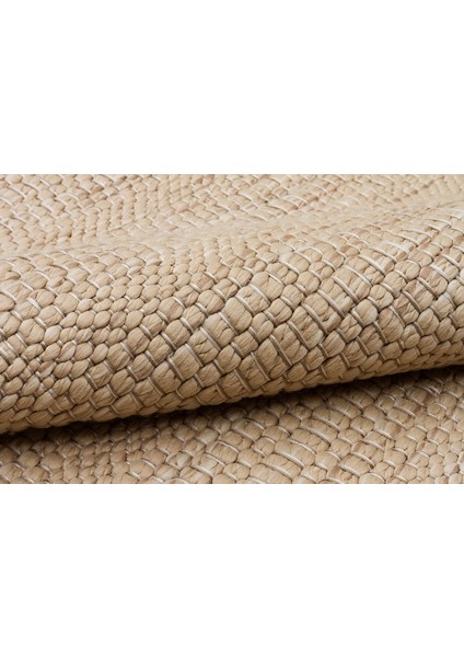 Bohemia BH003 Açık Kahve Hav Toz Vermez Salon Mutfak Koridor Oturma Odası Yolluk Dokuma Kilim