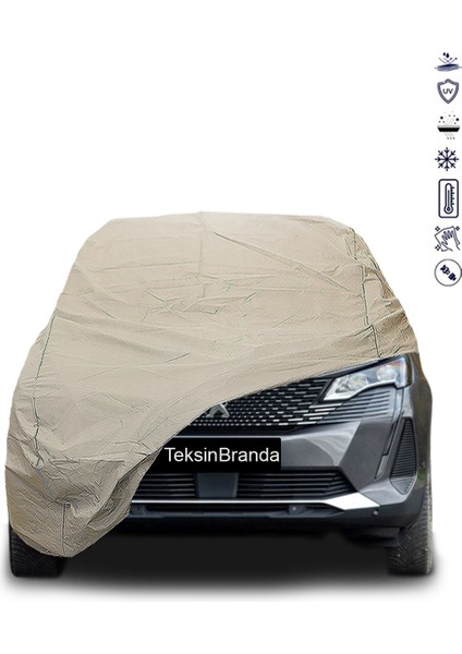 Peugeot 3008 (2020 - 2024) Araba Brandası Su Geçirmez Branda Miflonlu Premıum Oto Branda