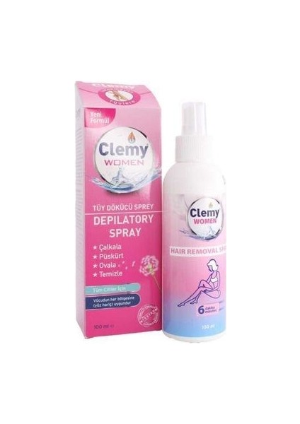 Kadınlara Özel Tüy Dökücü Sprey 100 ml
