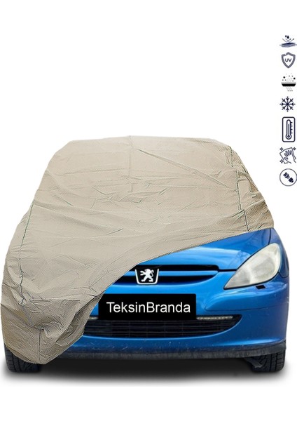 Peugeot 307 Sw (2002 - 2008) Araba Brandası Su Geçirmez Branda Miflonlu Premıum Oto Branda