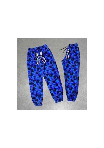 Bape Shark Dijital Baskılı Eşofman Altı
