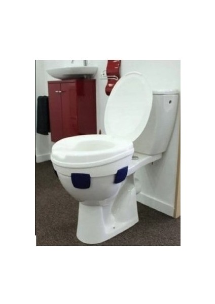 Kapaklı ve Taharet Musluklu Klozet Yükseltici (Klozet Adaptörü) modelleri