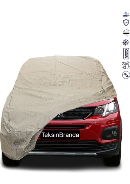 Peugeot Rifter 4x4 Concept (2018 - ) Araba Brandası Su Geçirmez Branda Miflonlu Premıum Oto Branda