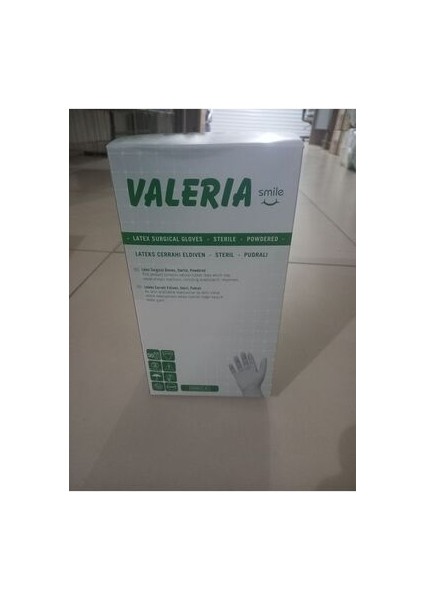 Steril Eldiven Pudrali 8 Numara 50 Li