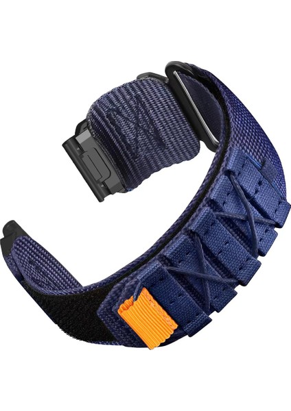 Garmin Fenix 8 47MM / 7/6/5 Hızlı Bırakma Naylon Sihirli Bant Kayışı (Yurt Dışından)