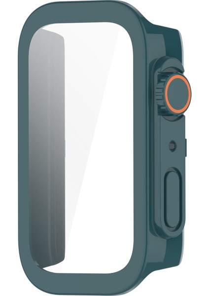 Xiaomi Smart Band 9 Active / Redmi Band 3 Izle Kılıfı Pc Çerçeve Kapağı, Temperli Cam Ekran Filmi (Yurt Dışından)