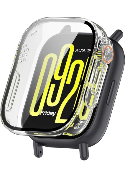 Xiaomi Redmi Watch 5 Lite Pc Temperli Cam Saat Kılıfı Tam Kapsama Koruyucu (Yurt Dışından)