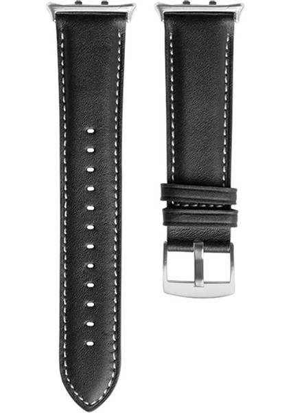 Honor Watch 5 Hakiki Inek Deri Saat Kayışı Sivri Kuyruk Ayarlanabilir Bileklik (Yurt Dışından)