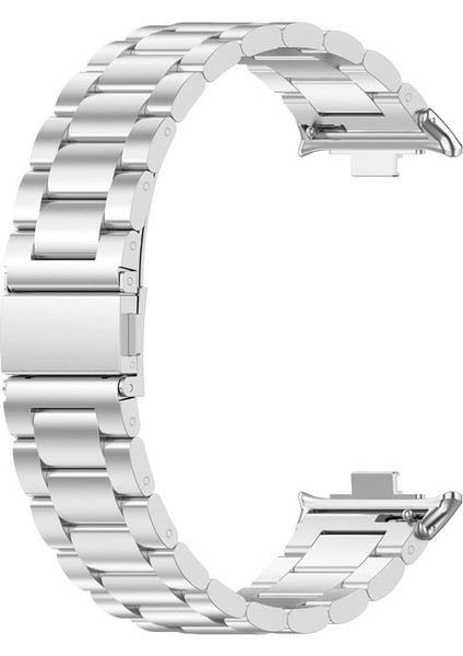 Vivo Watch Gt Kayış Değiştirme 3 Boncuklu Siyah Metal Saat Bandı (Yurt Dışından)