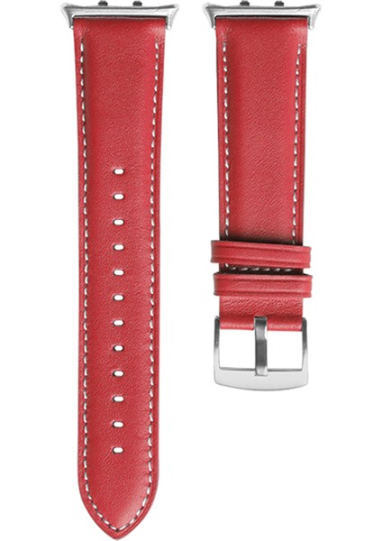 Honor Watch 5 Hakiki Inek Deri Saat Kayışı Sivri Kuyruk Ayarlanabilir Bileklik (Yurt Dışından)