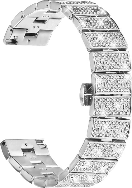 Honor Watch Magic Band Alaşım Metal Rhinestones Dekor Saat Kayışı Toka ile (Yurt Dışından)