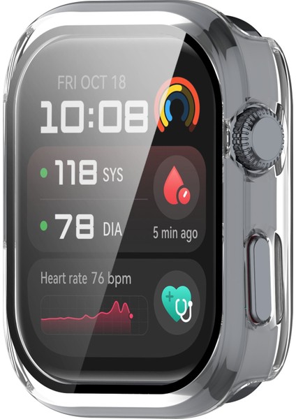 Huawei Watch D2 Kılıfı Sert Pc Temperli Cam Filmli Her Yerde Saat Kapağı (Yurt Dışından)