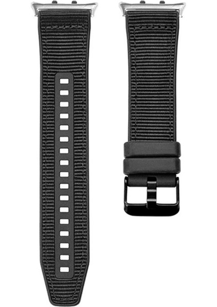 Honor Watch 5 Yedek Saat Kayışı Naylon + Silikon Ayarlanabilir Bilek Bandı (Yurt Dışından)