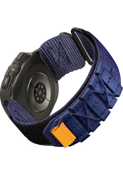 Samsung Galaxy Watch Ultra 47MM Naylon Sihirli Bant Watch Band Askeri Stil Ayarlanabilir Kayış (Yurt Dışından)