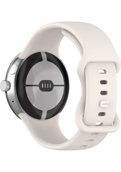 Google Pixel Watch 3 45MM Silikon Watch Band Ayarlanabilir Kayış Yedek Bileklik (Yurt Dışından)