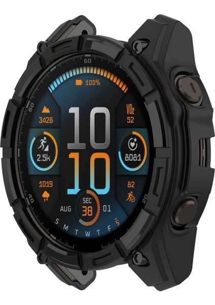 Garmin Fenix 8 Mıp Solar 47MM Tpu Kılıf Içi Boş Yarım Sarılmış Saat Çerçeve Kapağı (Yurt Dışından) fiyatları